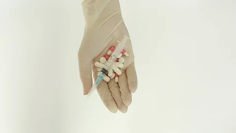  The concept of dealing with aids and sexually transmitted infections. Stock Footage 107776452
