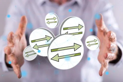 Concept of decision Stock Photos