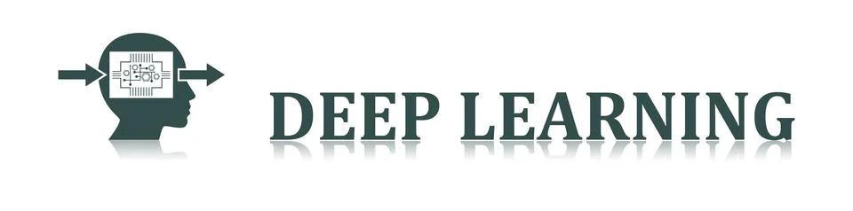 Concept of deep learning Stock Illustration