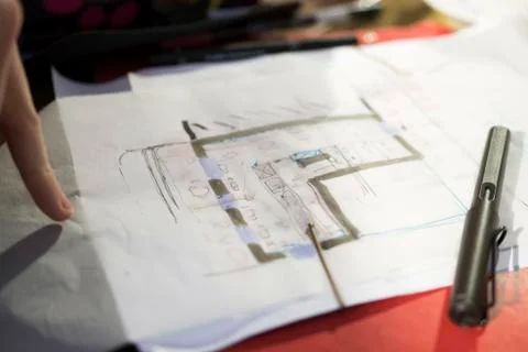 Concept design. Foto stock