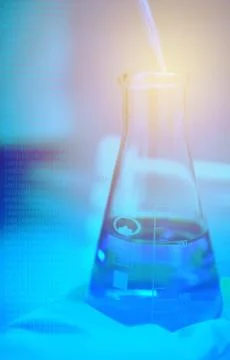 Concept for the development of analysis and diagnosis of a vaccine against vi Stock Photos