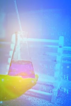 Concept for the development of analysis and diagnosis of a vaccine against Stock Photos