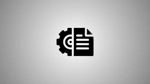 Concept of development and documentation represented by 3d icons in motion Vídeos de archivo 346496224