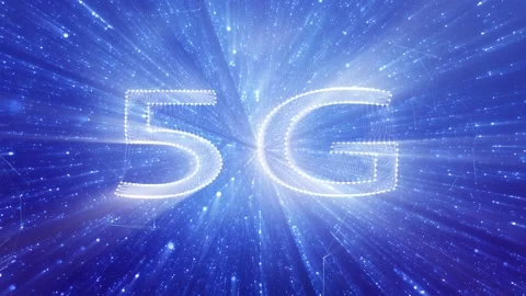 Concept digital 5G cyberspace network animation Video stock 226803748