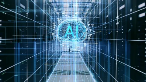 The Concept of Digital Brain: Abstraction of Functional Artificial Intelligence  Video stock 90449551