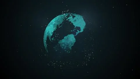 Concept of digital transformations and broadcasting. Stock Illustration