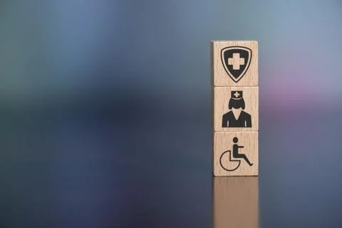 Concept of disability 写真素材