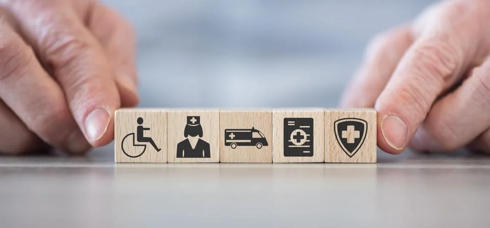 Concept of disability 写真素材