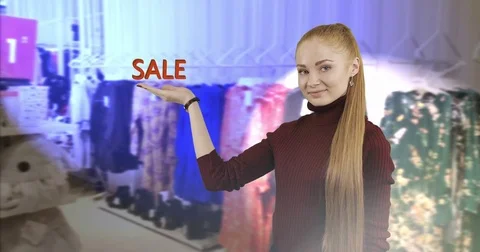 Concept of discount. Stock Footage 84216081