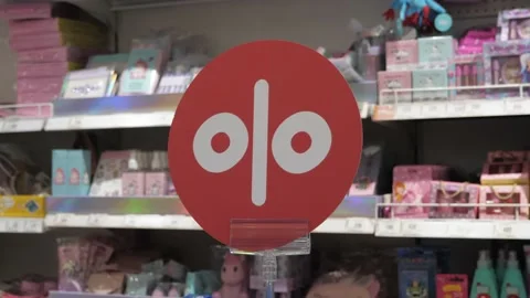 The concept of a discount Stock Footage 231092498