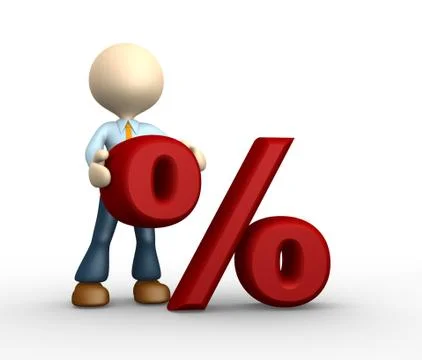 Concept of discount. Stock Illustration