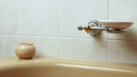 Concept of disinfection of surfaces by bacteria or viruses, clips in real time Stock Footage 129560428