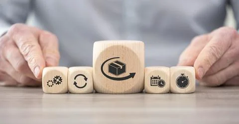 Concept of distribution Stock-Fotos