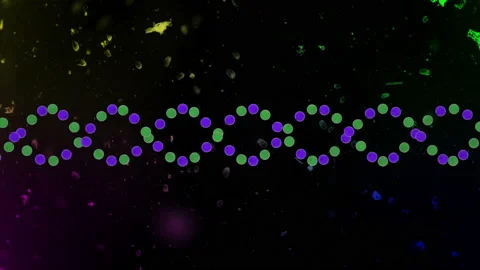 Concept of a DNA molecule Stock-Footage 170877189