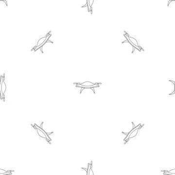 Concept drone pattern seamless 스톡 일러스트