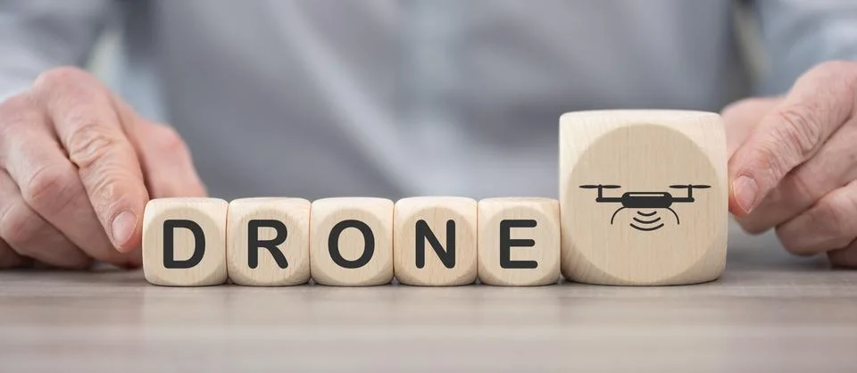 Concept of drone Foto stock