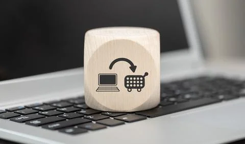 Concept of e-commerce Fotos Stock