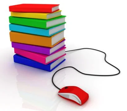 Concept of e-education Stock Illustration