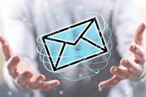 Concept of e-mail 写真素材