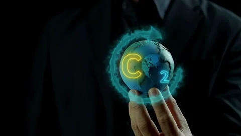 Concept for eco friendly, save earth, any pollution on earth. Stock Footage 275866559