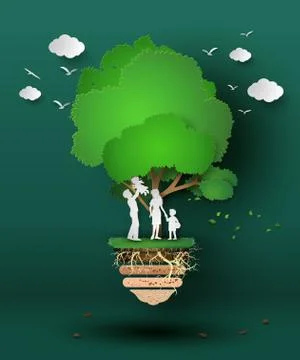 Concept of eco Stock Illustration