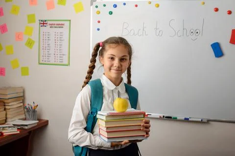 Concept of education, back to school after summer holidays Stock Photos