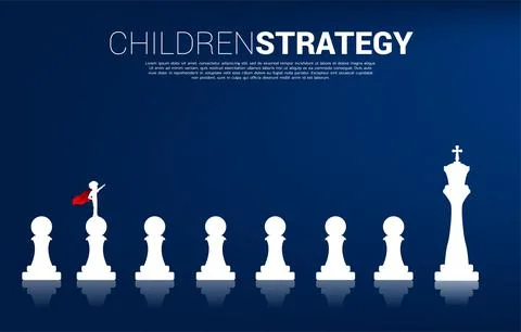 Concept of education start and future of children. Stock Illustration