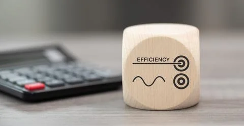 Concept of efficiency Stock Photos