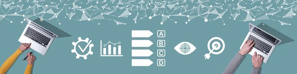 Concept of efficiency Stock Photos