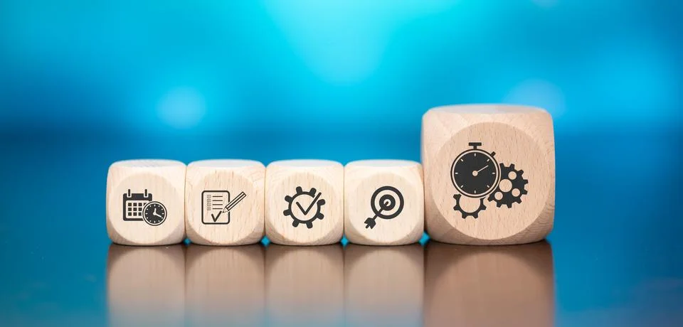 Concept of efficiency Stock Photos