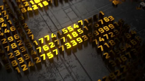 The concept of electronic transactions. Digital dollar. Dollar logo Stock Footage 186961012