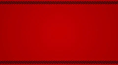 Concept of emergency red background and diagonal striped line frame Stock Illustration