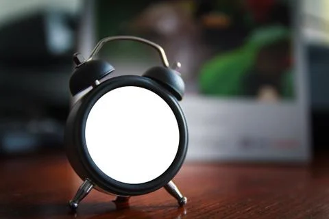 Concept of a empty clock can not tell about all time Stock Photos