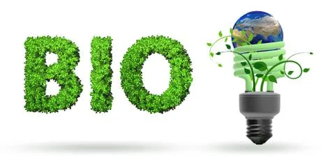 Concept of energy efficiency - 3d rendering Stock Illustration