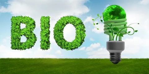 Concept of energy efficiency - 3d rendering Stock Illustration