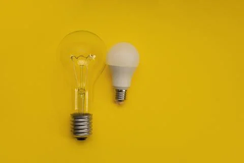 The concept of energy efficiency. mock up Stock Photos