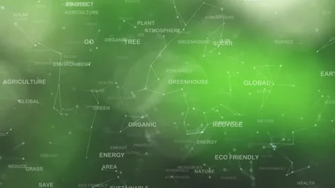 Concept environment ecology word cloud background Vídeos de archivo 132540811