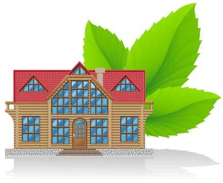 Concept of environmental home vector illustration Stock Illustration