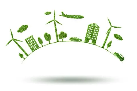Concept of environmental protection - 3d rendering Stock-Illustration