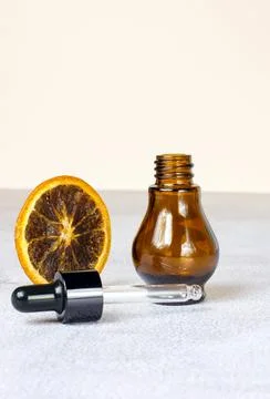 The concept of environmentally friendly cosmetics and aromatherapy Stock Photos