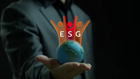 Concept for ESG, environment or eco friendly. Video stock 281490249