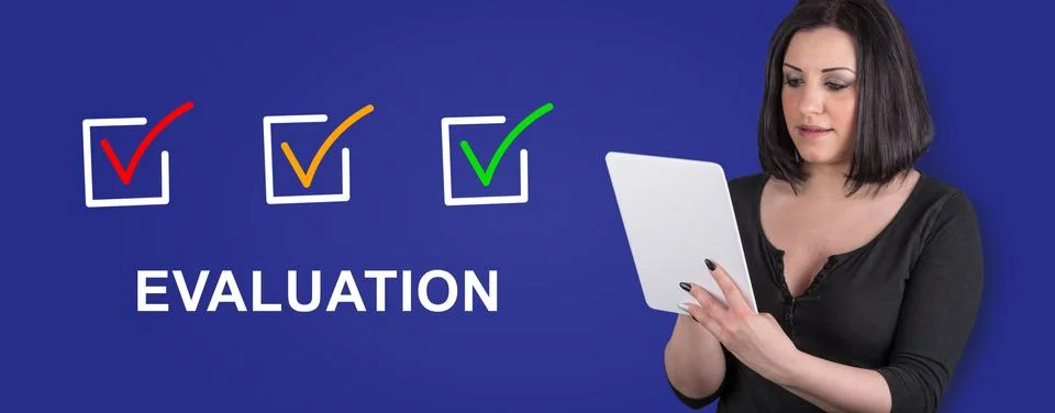 Concept of evaluation 写真素材