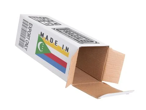 Concept of export - Product of Comoros 写真素材