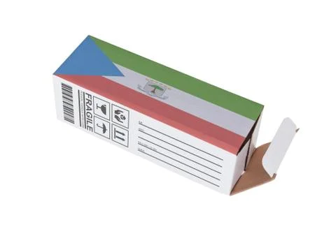 Concept of export - Product of Equatorial Guinea Stock Illustration