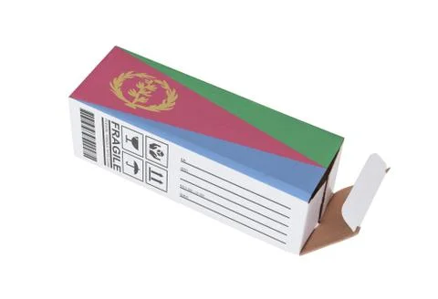 Concept of export - Product of Eritrea Stock Illustration