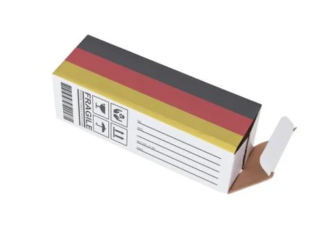 Concept of export - Product of Germany Stockfoto's