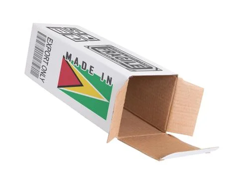 Concept of export - Product of Guyana Stock Photos