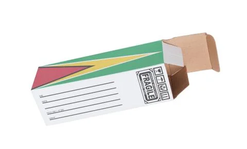 Concept of export - Product of Guyana Stock Photos