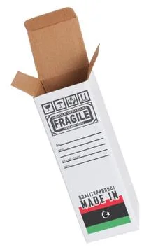 Concept of export - Product of Libya Stock Photos