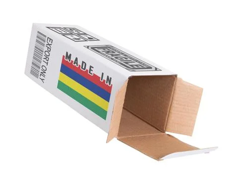 Concept of export - Product of Mauritius Stock Photos